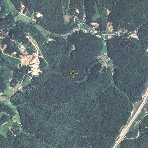 Aerial/Satellite Image of Argillite Lookout Tower, KY