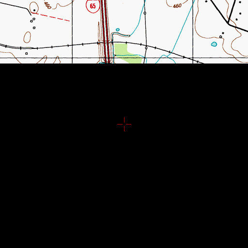Topographic Map of Interchange 4, KY
