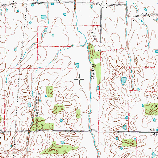 Topographic Map of Terry Field, KY