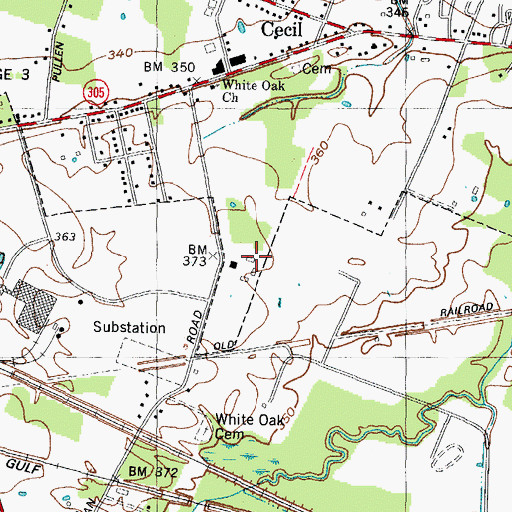 Topographic Map of WKPD-TV (Paducah), KY