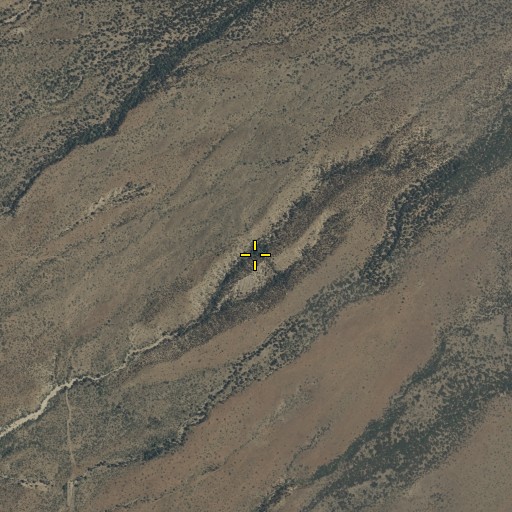 Aerial/Satellite Image of Grapevine Spring, AZ