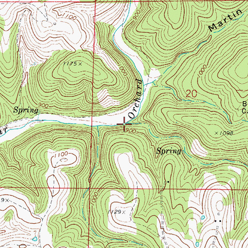 Topographic Map of Pannell Hollow, AR