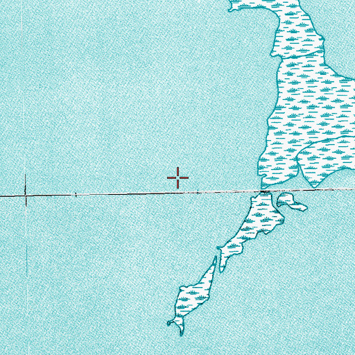 Topographic Map of Bayou de la Valle, LA