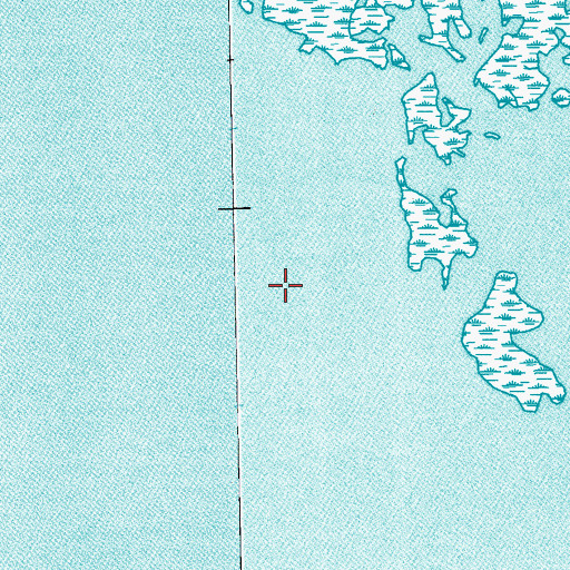 Topographic Map of Bayou Barbue, LA