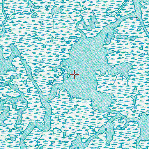 Topographic Map of Bayou Duferene, LA