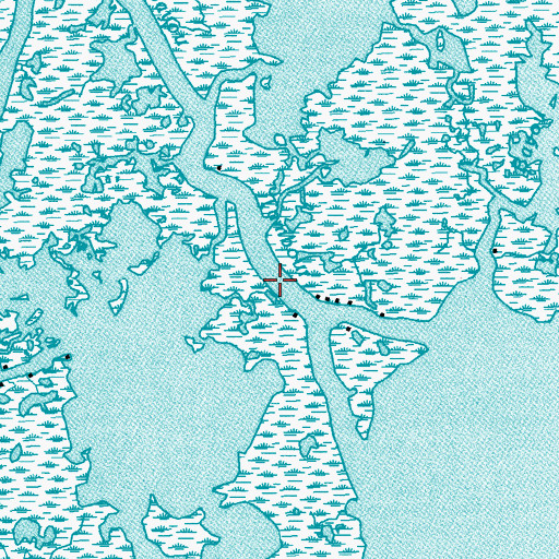 Topographic Map of Bayou Tambour, LA