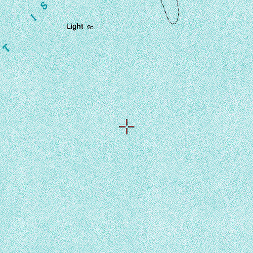 Topographic Map of Cat Island Pass, LA