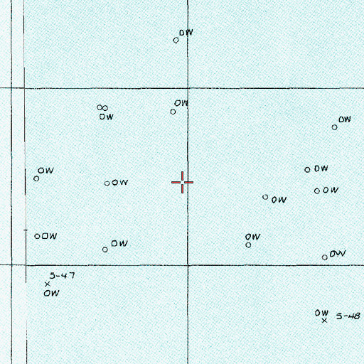 Topographic Map of Catahoula Lake Oil Field, LA