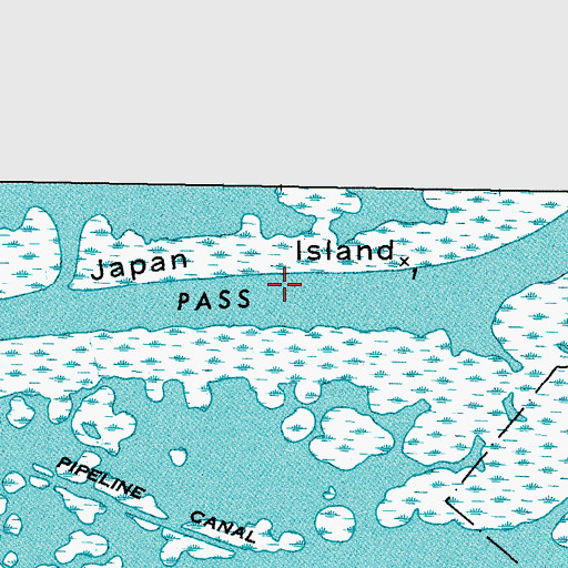 Topographic Map of Dead Women Pass, LA