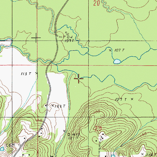 Topographic Map of Jones Creek, LA