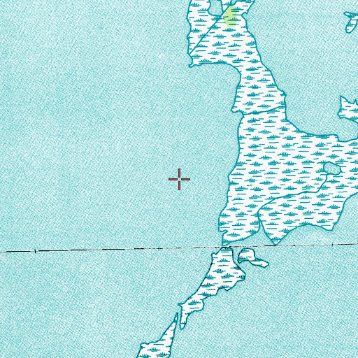 Topographic Map of Lake de la Valle, LA
