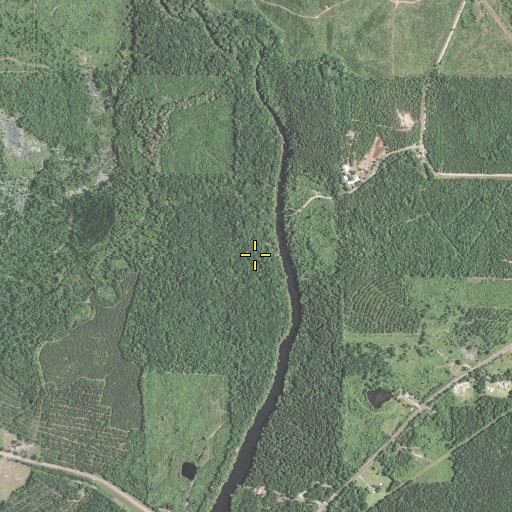 Aerial/Satellite Image of Lick Creek, LA