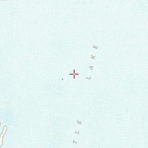 Topographic Map of Little Lake, LA