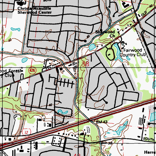 Topographic Map of Lively Bayou, LA