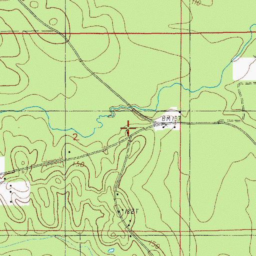 Topographic Map of New Testament Church, LA