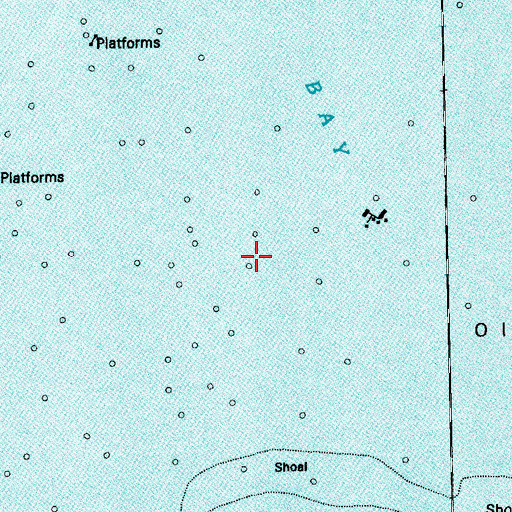 Topographic Map of Point Mast, LA