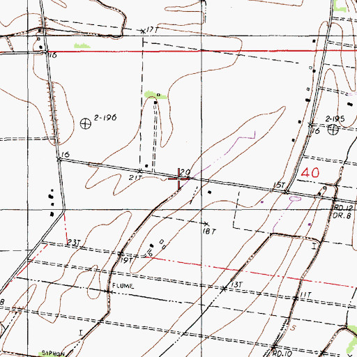 Topographic Map of Prejean Canal, LA