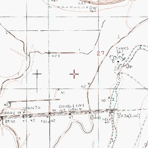 Topographic Map of South Larto Lake Oil Field, LA