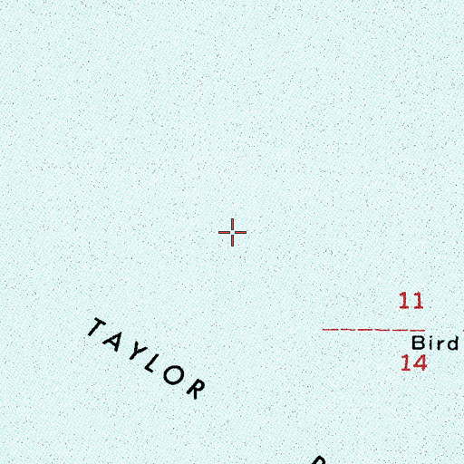 Topographic Map of Taylor Pass, LA