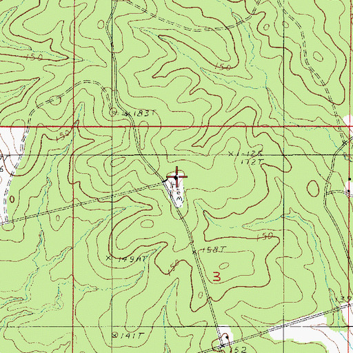 Topographic Map of Union Church, LA