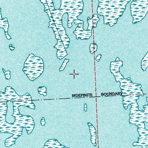 Topographic Map of Viguerie Canal, LA