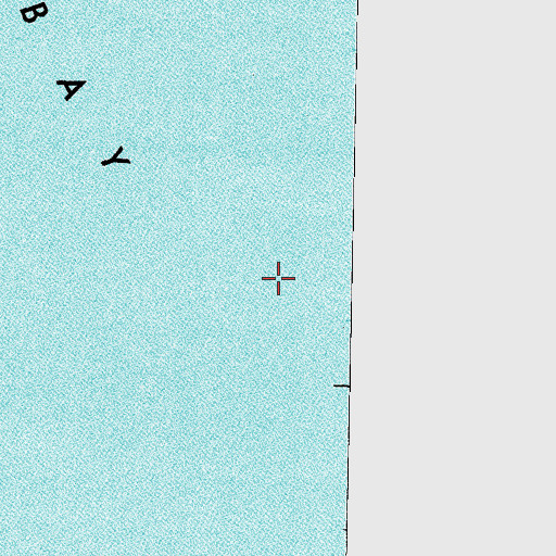 Topographic Map of West Bay, LA