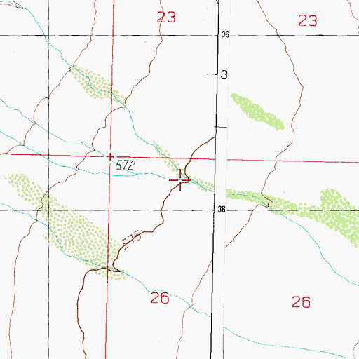 Topographic Map of Growler Valley, AZ