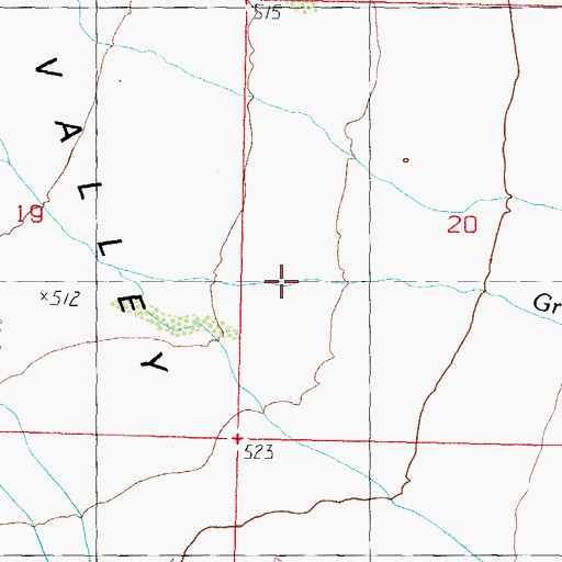 Topographic Map of Growler Wash, AZ