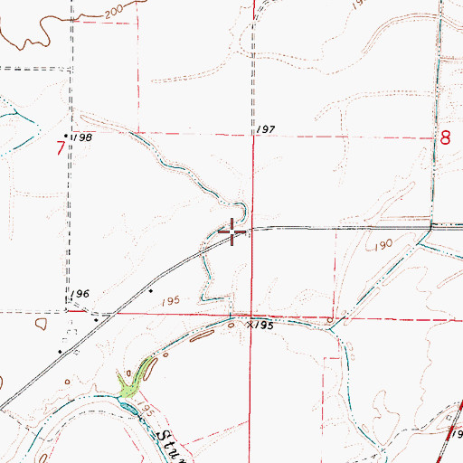 Topographic Map of Cavett School (historical), LA