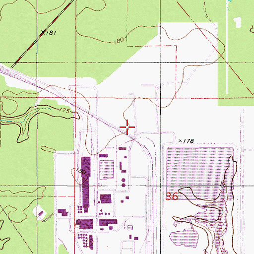Topographic Map of Hog Thief Point, LA