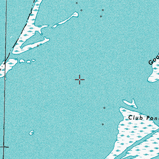 Topographic Map of Minout Pond, LA