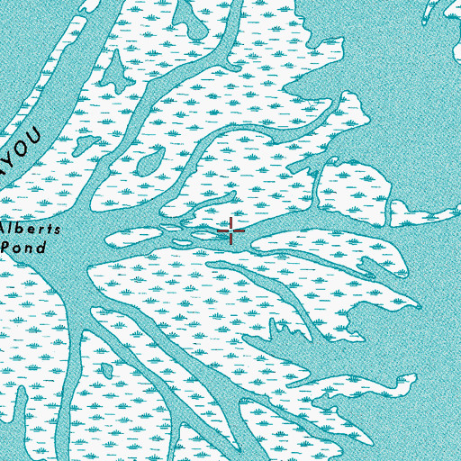 Topographic Map of Rigaud Ridge (historical), LA