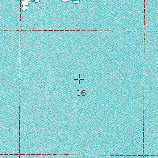 Topographic Map of Sullivan Bayou (historical), LA