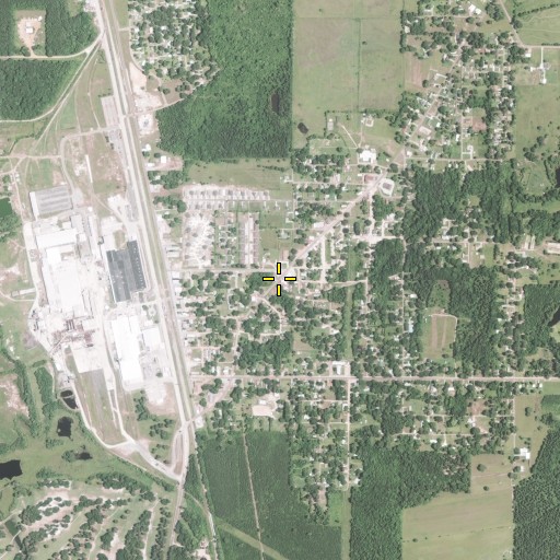 Aerial/Satellite Image of Cullen, LA