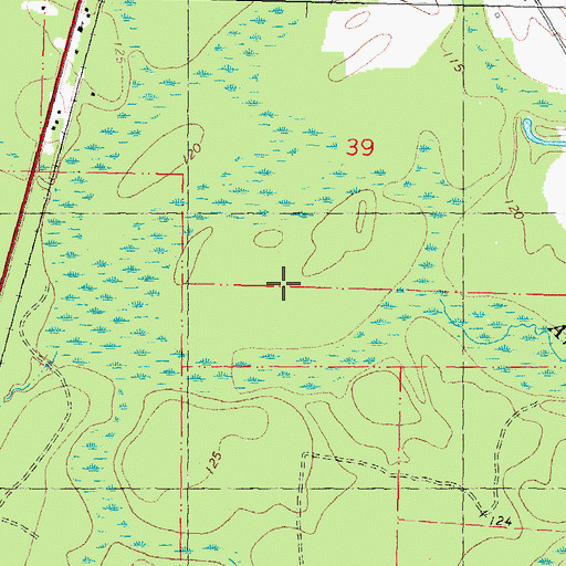 Topographic Map of Morrison Island, LA