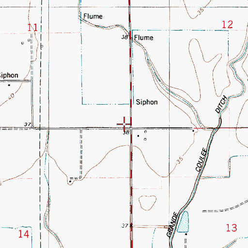 Topographic Map of Daigle School (historical), LA