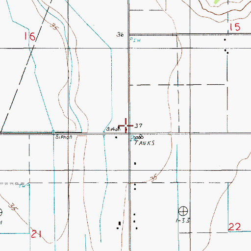 Topographic Map of Lontz School (historical), LA