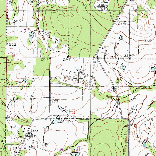 Topographic Map of Louisiana State University School of Medicine Laboratory, LA