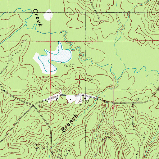 Topographic Map of Gray Cemetery, LA