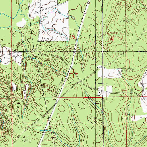 Topographic Map of Ebenezer School (historical), LA
