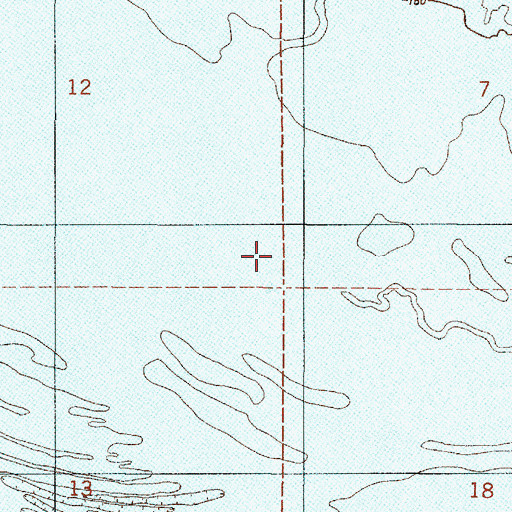 Topographic Map of Gum Slough (historical), LA