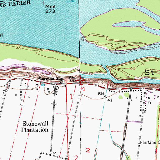 Topographic Map of Seibert (historical), LA