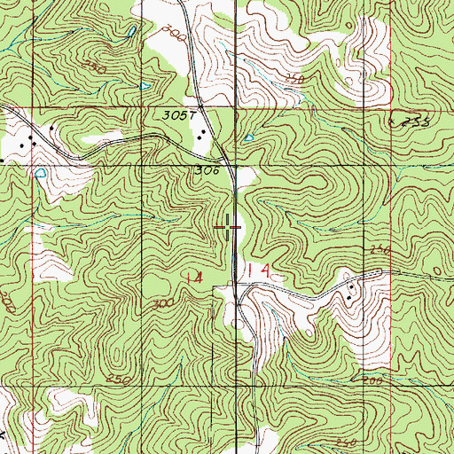 Topographic Map of Lloyd School (historical), LA