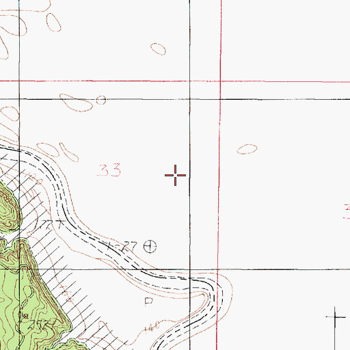 Topographic Map of Black Lake, LA