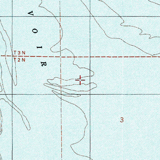 Topographic Map of Crossway Slough, LA
