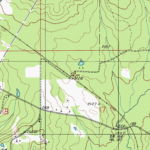 Topographic Map of Guynes, LA