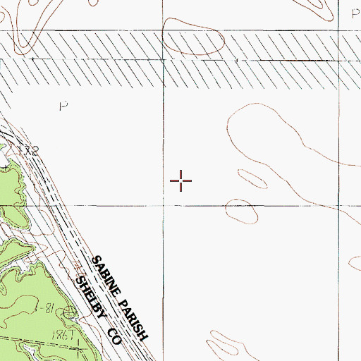 Topographic Map of Kilgore Slough, LA