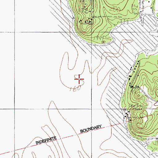 Topographic Map of Racetrack Prairie, LA
