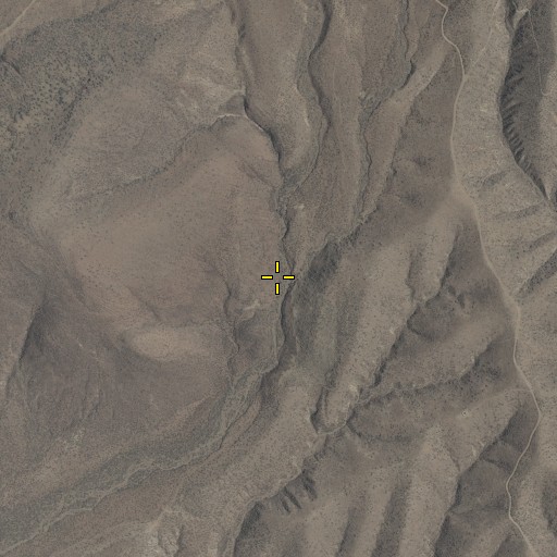 Aerial/Satellite Image of Hackberry Spring, AZ