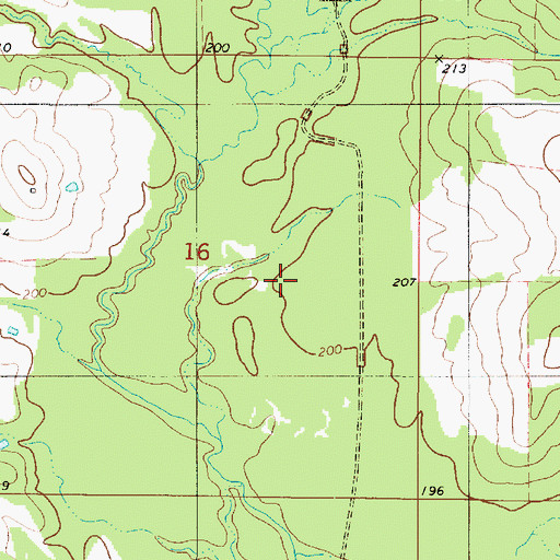 Topographic Map of Maddens Spur (historical), LA
